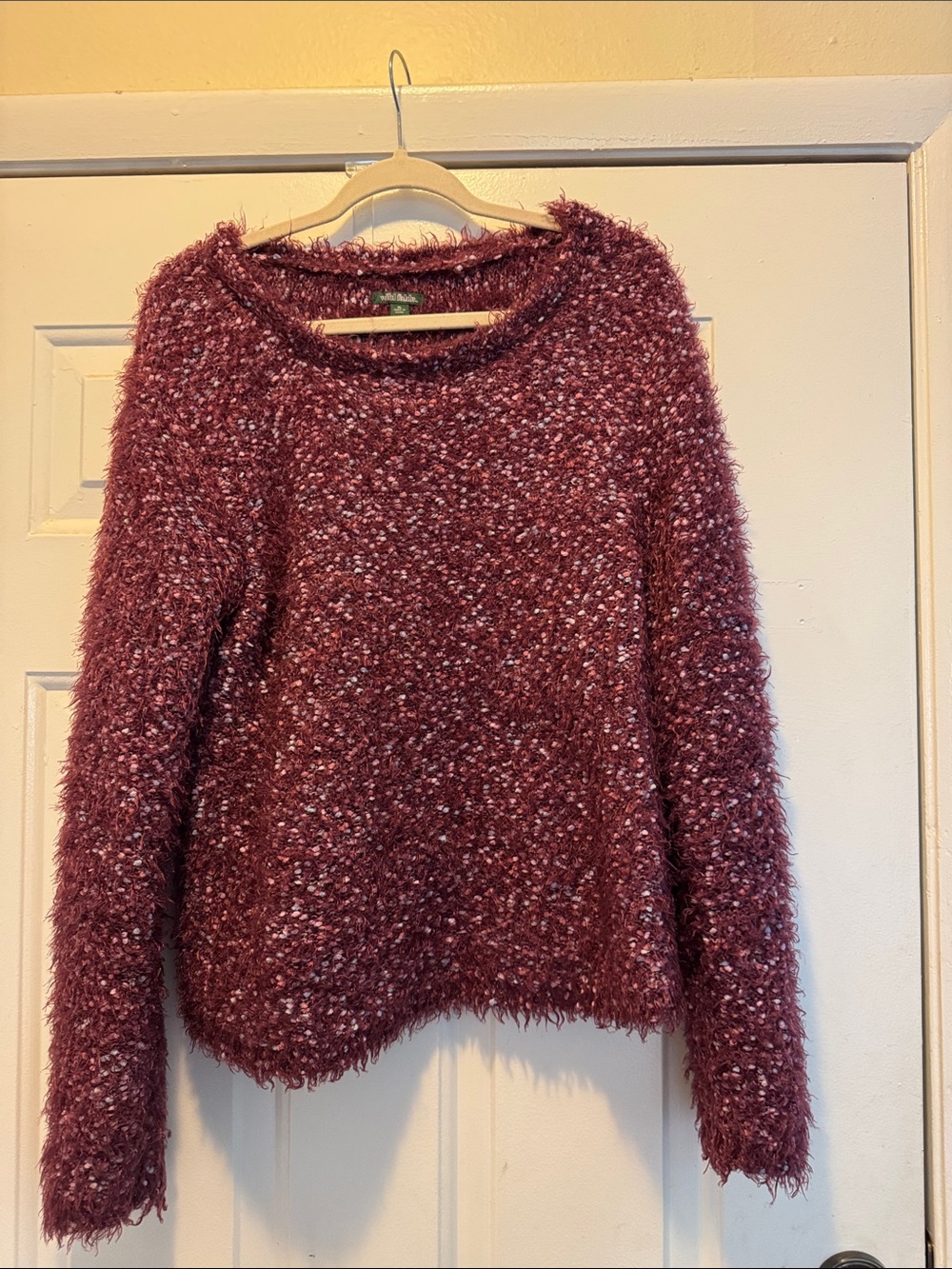 Ladies Fuzzy Sweater